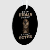 Otter Gift | Mon costume humain Je suis vraiment u (devant)
