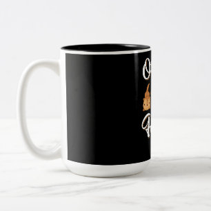 Otter Gift Otters maken me gelukkig Tweekleurige Koffiemok