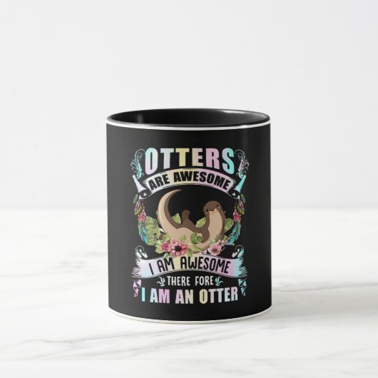 Otter Gift | Otters zijn Geweldige ik ben Geweldig Mok (Midden)