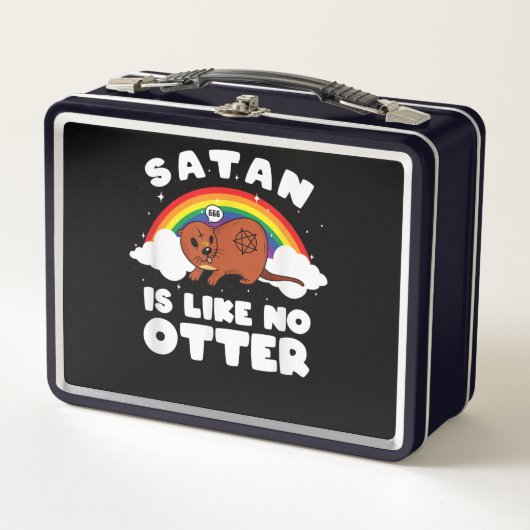 Otter Gift| Satanic Rainbow Satan is als geen otte (Voorkant)