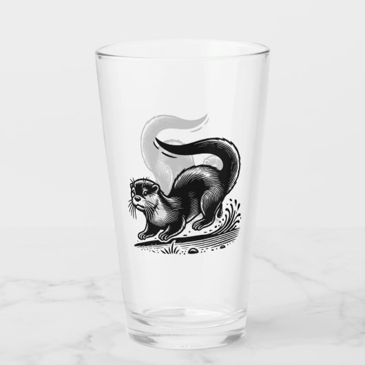 Otter Glas (Achterkant)