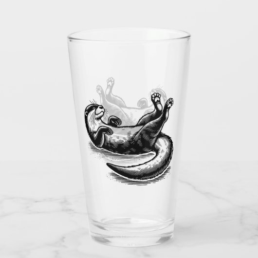 Otter Glas (Achterkant)