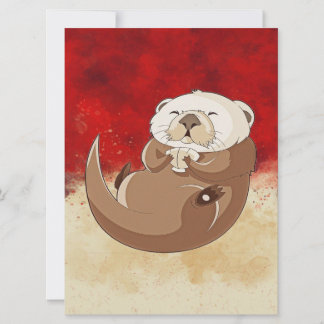 Otter Graphic | Ocean Animal | Gift for otter Love