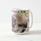 Otter grappige mok koffie (Voorkant rechts)