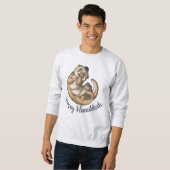 Otter Hanoukka T-Shirt Sweatshirt (Devant entier)