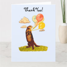  otter Holding, kleurrijke ballonnen