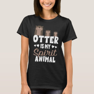 Otter is mijn gedistilleerde dierverklikkers of di t-shirt