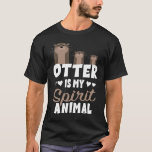Otter is mijn gedistilleerde dierverklikkers of di t-shirt
