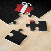 Otter-kerstwinterdieren otter legpuzzel (Zijkant)