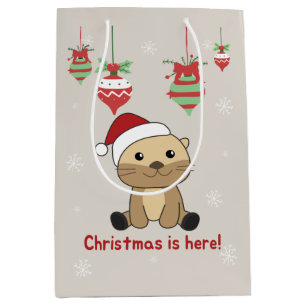 Otter-kerstwinterdieren otter-medium G Medium Cadeauzakje