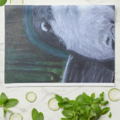 Otter kitchen tea towel theedoek (Gevouwen)