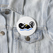 otter - knop ronde button 7,6 cm (In situ)