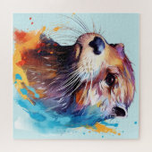 otter legpuzzel (Horizontaal)