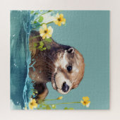 otter legpuzzel (Horizontaal)