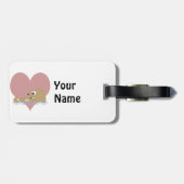 Otter Love Bagagelabel (Achterkant horizontaal)