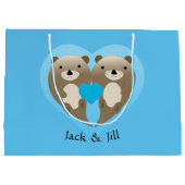 Otter Love Groot Cadeauzakje (Achterkant)