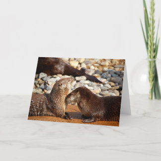 Otter Love Kaart