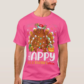 Otter Lover Halloween Happy Kerstmis T-shirt