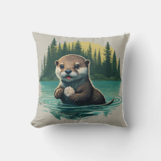 Otter-ly Schattig: Sierkussen