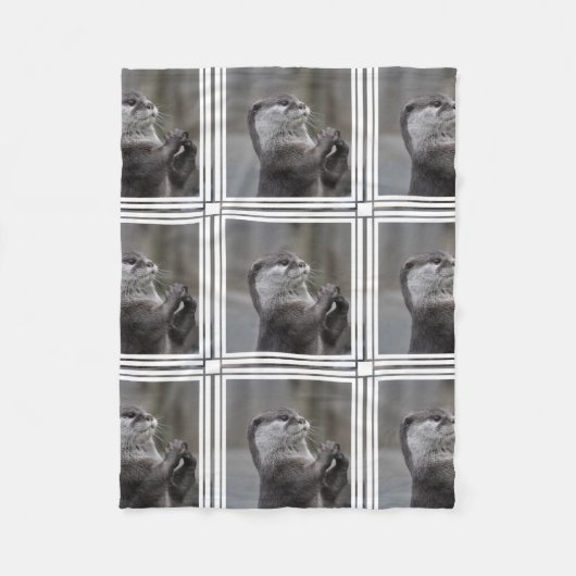 Otter Mastermingem Fleece Deken (Voorkant)