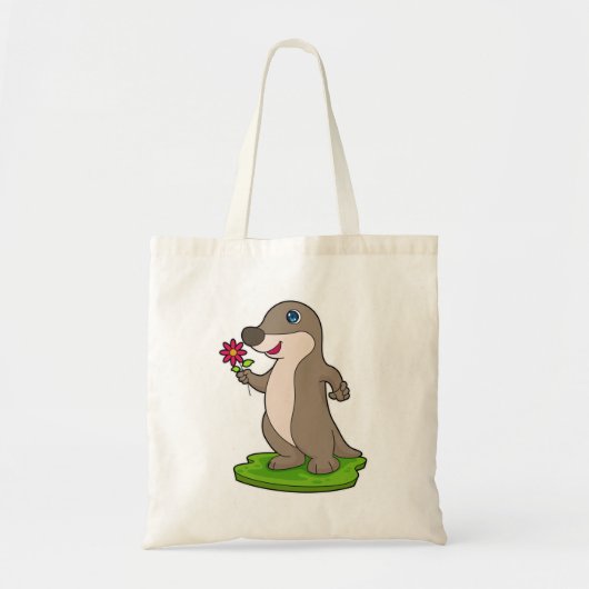 otter met ventilator tote bag (Voorkant)