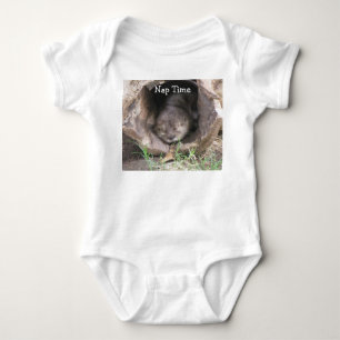 Otter Napping Baby Outfit Romper