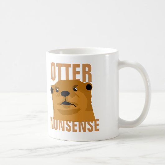 Otter Nonsense Koffiemok (Rechts)