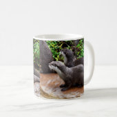 Otter, Otter, Mug De Café Blanc (Devant droit)