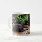 Otter, Otter, Mug De Café Blanc (Devant gauche)
