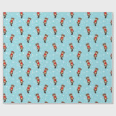 Otter Pattern Wrapping Paper Cadeaupapier (Vlak)