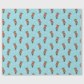 Otter Pattern Wrapping Paper Cadeaupapier (Vlak)
