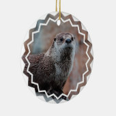 Otter Photo Ornament (Rechts)