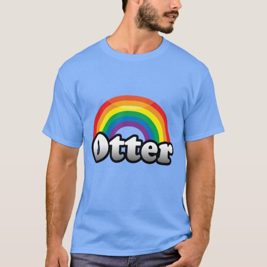 OTTER PRIDE -.png T-shirt (Voorkant)
