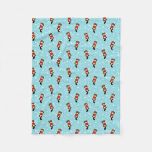 Otter Pups Fleece Blanket Deken