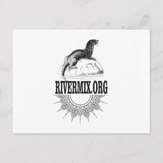 otter riviermix briefkaart