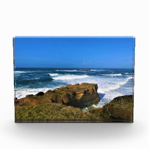 Otter Rock in Devil's Punchbowl State Park, Oregon Fotoblokken