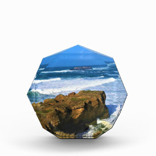 Otter Rock in Devil's Punchbowl State Park, Oregon Fotoblokken