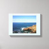 Otter Rock, Oregon Coast Canvas Afdruk (Voorkant)