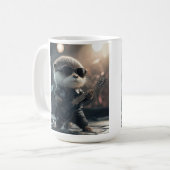 Otter Rock Star Sunglass Guitar Jouer de la Mug (Devant gauche)