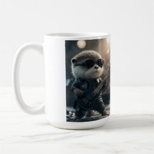 Otter Rock Star Sunglass Guitar Jouer de la Mug