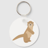 Otter Sleutelhanger (Achterkant)