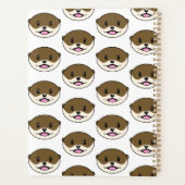 Otter souriant mignon (Dos)