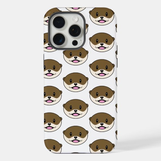 Otter souriant mignon (Verso)