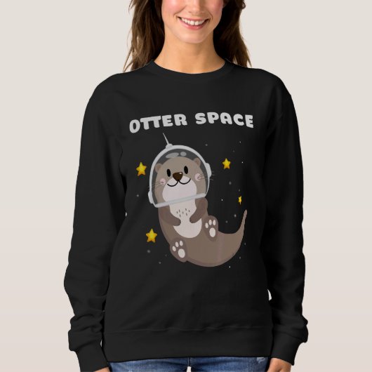 Otter Space Astronomy Science Trui (Voorkant)