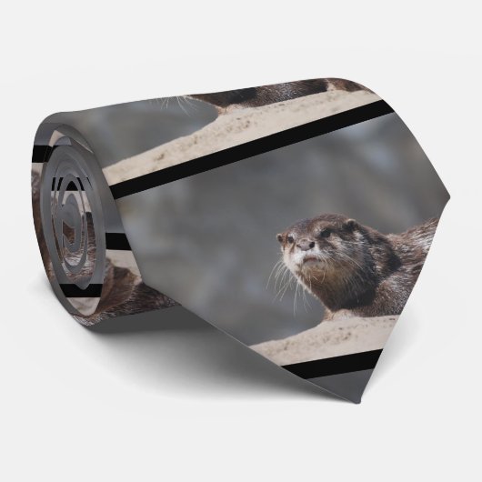 Otter Stropdas (Opgerold)