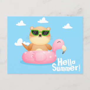 Otter Summer Briefkaart
