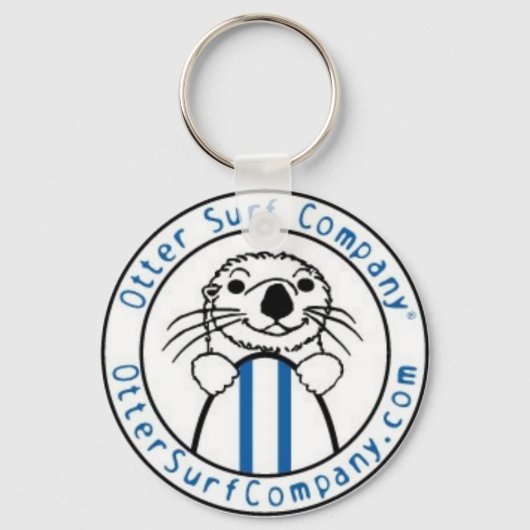 Otter Surf Company Custom Sleutelhanger (Voorkant)