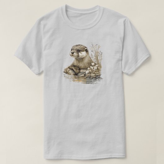 Otter T-Shirt (Design voorkant)