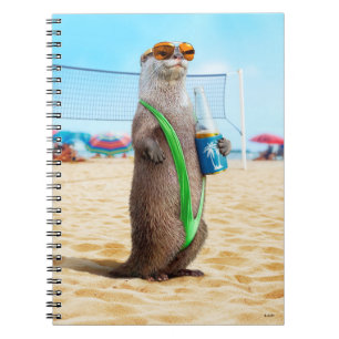 Otter Wearing Mankini Notitieboek