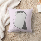 Otter-Wees Nieuwsgierig Kussen (Deken)